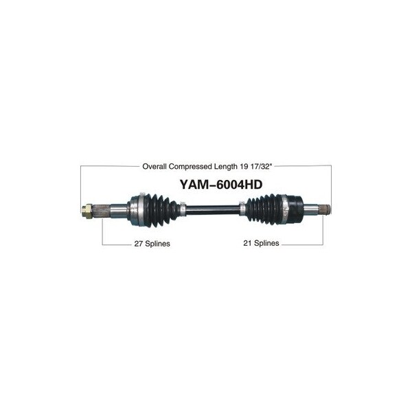 Wide Open Heavy Duty CV Axle for YAM HD FRONT RIGHT YFM660F GRIZZLY 4X4 03-08 YAM-6004HD - main